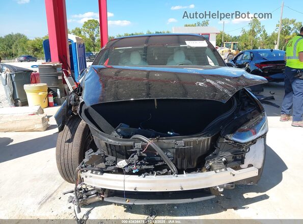 7SAXCBE60SF462340 2025 TESLA MODEL X Черный Вид задней части салона
