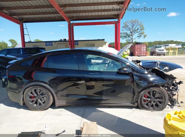 7SAXCBE60SF462340 2025 TESLA MODEL X Черный Панорамный вид салона 360°