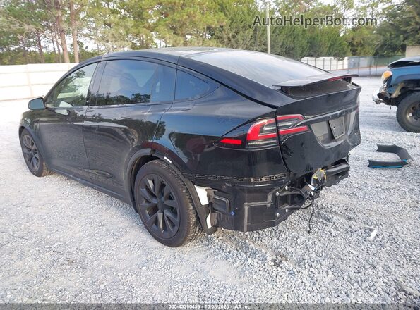 7SAXCDE54SF464403 2025 TESLA MODEL X Черный Задняя левая четверть