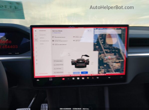 7SAXCDE54SF464403 2025 TESLA MODEL X Черный 