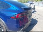 2022 Tesla Model X Dual Motor All-wheel Drive/plaid Tri Motor All-wheel Drive Синий vin: 7SAXCDE58NF350182