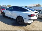 2024 Tesla Model X Long Range White vin: 7SAXCDE59RF436624