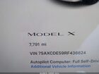 2024 Tesla Model X Long Range White vin: 7SAXCDE59RF436624