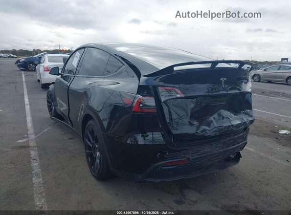 7SAYGAEE0SF285203 2025 TESLA MODEL Y Черный Задняя левая четверть
