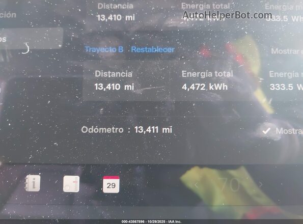 7SAYGAEE0SF285203 2025 TESLA MODEL Y Черный Вид задних сидений