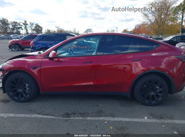 7SAYGAEE2SF254390 2025 TESLA MODEL Y Красный 