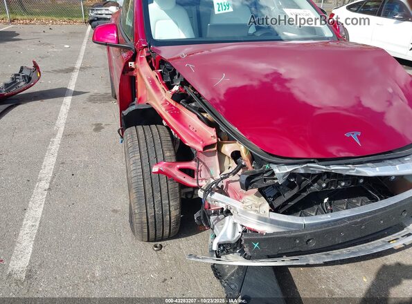 7SAYGAEE2SF254390 2025 TESLA MODEL Y Красный 