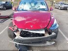 2025 Tesla Model Y Long Range Dual Motor All-wheel Drive Красный vin: 7SAYGAEE2SF254390