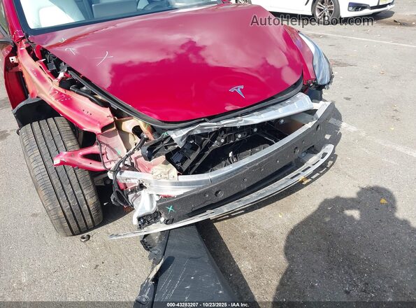 7SAYGAEE2SF254390 2025 TESLA MODEL Y Красный 