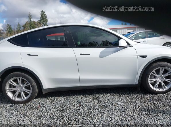 7SAYGAEE7PF812158 2023 TESLA MODEL Y Белый Вид задней части салона