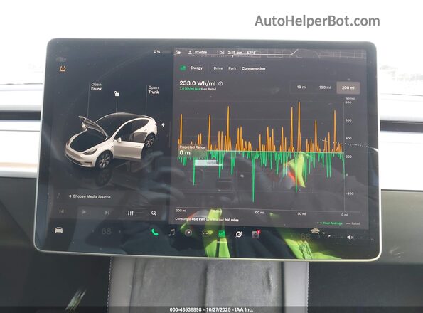 7SAYGAEE7PF812158 2023 TESLA MODEL Y Белый 