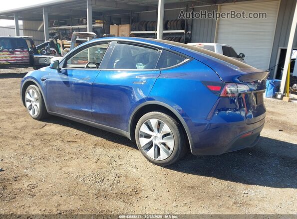 7SAYGDEE0NF367308 2022 TESLA MODEL Y Blue Tył lewy