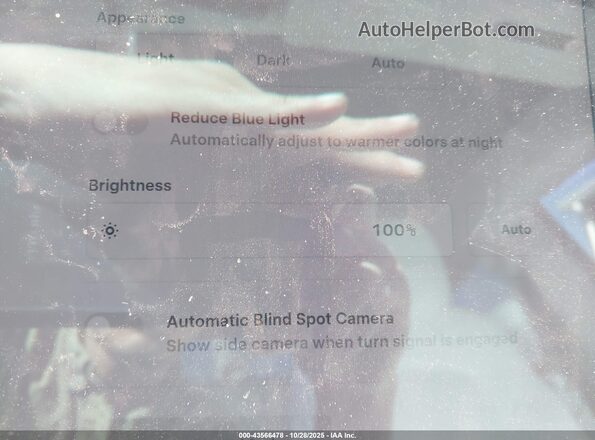 7SAYGDEE0NF367308 2022 TESLA MODEL Y Blue 