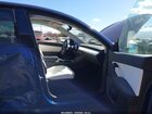 2022 Tesla Model Y Long Range Dual Motor All-wheel Drive Blue vin: 7SAYGDEE0NF367308