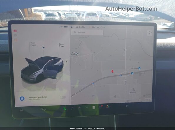 7SAYGDEE0TF334970 2026 TESLA MODEL Y Gray Սալոնի 360 աստիճան տեսք