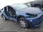 2024 Tesla Model Y Long Range Dual Motor All-wheel Drive Синий vin: 7SAYGDEE1RA269634