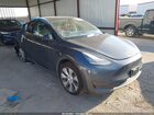 2022 Tesla Model Y Long Range Dual Motor All-wheel Drive Gray vin: 7SAYGDEE4NA004555
