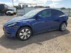2022 Tesla Model Y Синий vin: 7SAYGDEE6NF545464