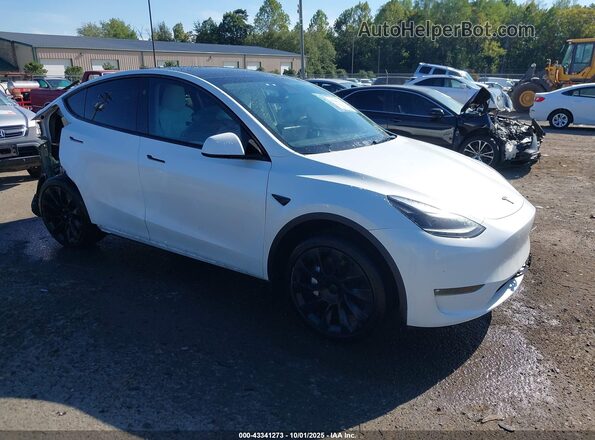 7SAYGDEE6PF830331 2023 TESLA MODEL Y White Delantero derecho