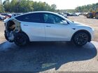 2023 Tesla Model Y Awd/long Range Dual Motor All-wheel Drive White vin: 7SAYGDEE6PF830331