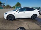 2023 Tesla Model Y Awd/long Range Dual Motor All-wheel Drive White vin: 7SAYGDEE6PF830331
