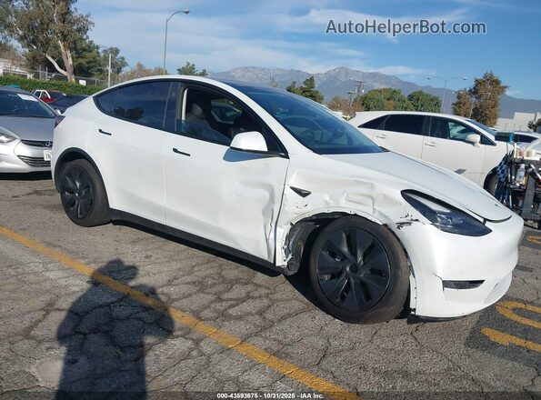7SAYGDEE6SF218820 2025 TESLA MODEL Y White წინა მარჯვენა