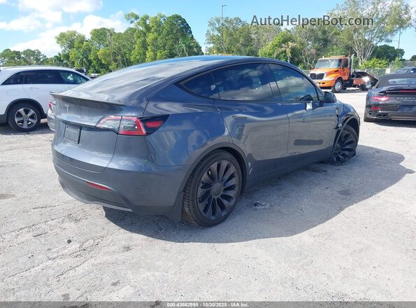 7SAYGDEE8PA044835 2023 TESLA MODEL Y Gray Tył prawy