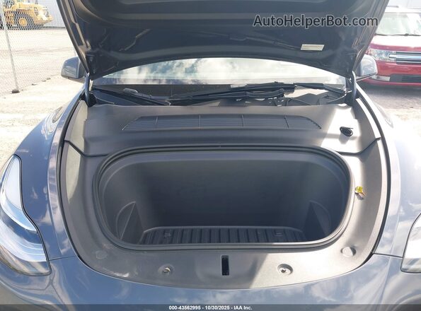 7SAYGDEE8PA044835 2023 TESLA MODEL Y Gray Widok z tyłu