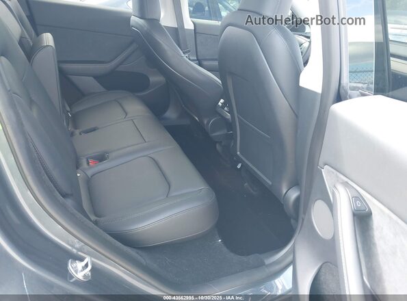 7SAYGDEE8PA044835 2023 TESLA MODEL Y Gray Widok naklejki z numerem VIN