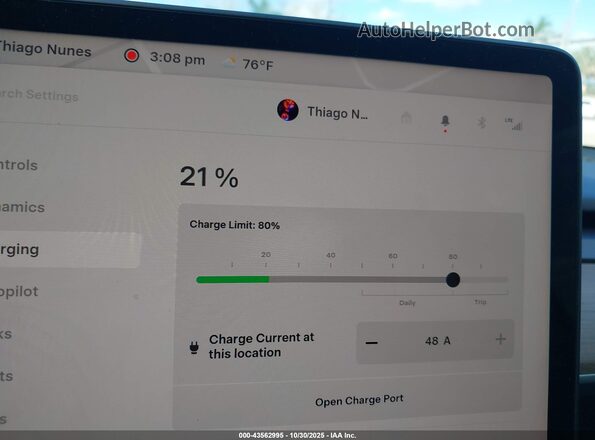 7SAYGDEE8PA044835 2023 TESLA MODEL Y Gray 
