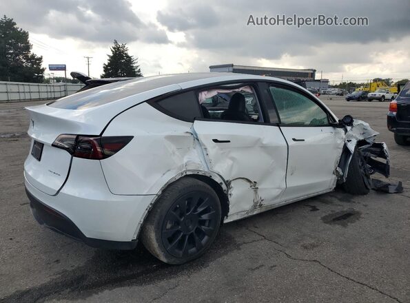 7SAYGDEE8PA078399 2023 TESLA MODEL Белый Задняя правая четверть