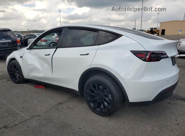 7SAYGDEE8PA078399 2023 TESLA MODEL Белый Задняя левая четверть