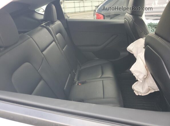 7SAYGDEE8PA078399 2023 TESLA MODEL Белый Вид задних сидений