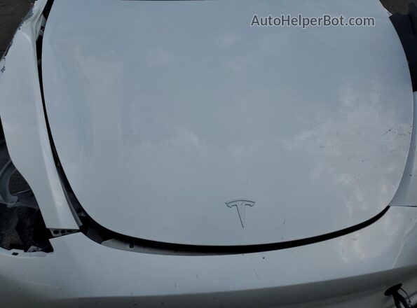 7SAYGDEE8PA078399 2023 TESLA MODEL Белый Вид задней части салона