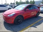 2023 Tesla Model Y Awd/long Range Dual Motor All-wheel Drive Red vin: 7SAYGDEE9PA039403