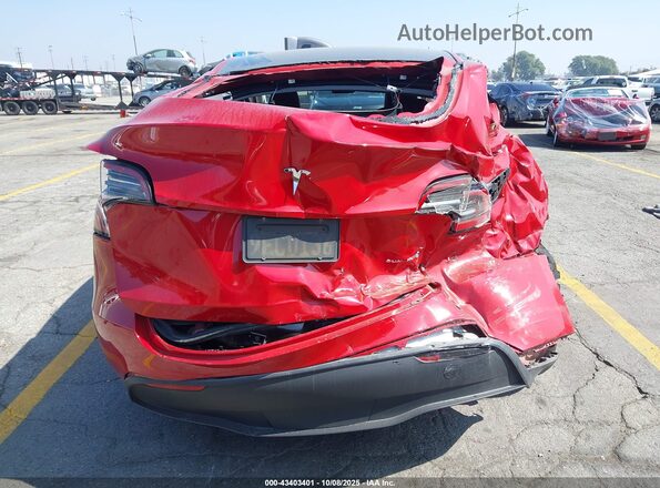 7SAYGDEE9PA039403 2023 TESLA MODEL Y Red 