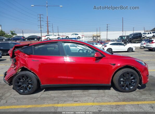 7SAYGDEE9PA039403 2023 TESLA MODEL Y Red Vista interior de 360 grados