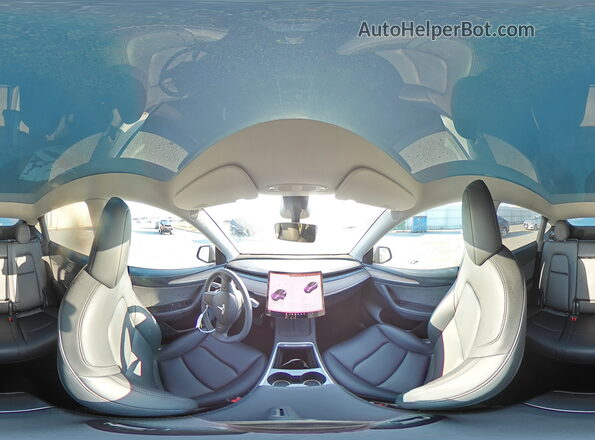 7SAYGDEEXSF281368 2025 TESLA MODEL Серый Вид наклейки с VIN-кодом