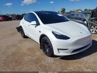 2022 Tesla Model Y Performance Dual Motor All-wheel Drive White vin: 7SAYGDEF0NF574757