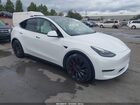 2022 Tesla Model Y Performance Dual Motor All-wheel Drive White vin: 7SAYGDEF1NF406965