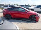 2025 Tesla Model Y Performance Dual Motor All-wheel Drive Maroon vin: 7SAYGDEF1SA351359