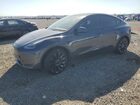 2022 Tesla Model Y Gray vin: 7SAYGDEF6NF344348