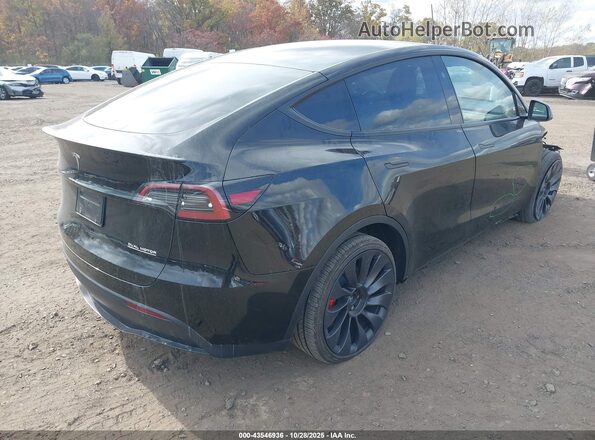 7SAYGDEF6SA351549 2025 TESLA MODEL Y Black Tył prawy