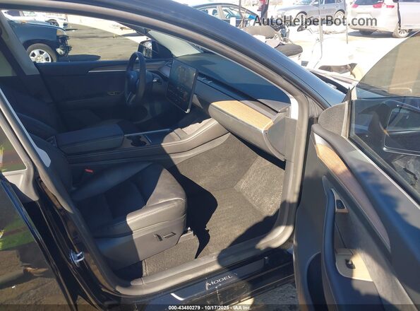 7SAYGDEF7PF908219 2023 TESLA MODEL Y Black წინა სალონის ხედი