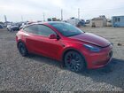 2024 Tesla Model Y Performance Dual Motor All-wheel Drive Red vin: 7SAYGDEF9RF079267