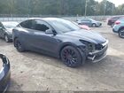 2022 Tesla Model Y Performance Dual Motor All-wheel Drive Gray vin: 7SAYGDEFXNF538851