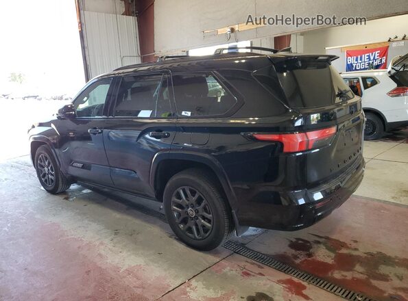 7SVAAABA9RX042500 2024 TOYOTA SEQUOIA Черный Задняя левая четверть