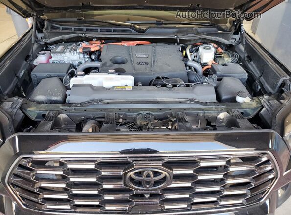 7SVAAABA9RX042500 2024 TOYOTA SEQUOIA Черный Вид подкапотного пространства