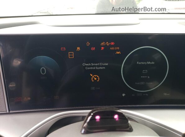 7YAMUFS38TY004666 2026 HYUNDAI IONIQ Черный Вид щитка приборов