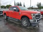 2021 Ford F250 Super Duty Красный vin: 1FT7W2BNXMEC40800